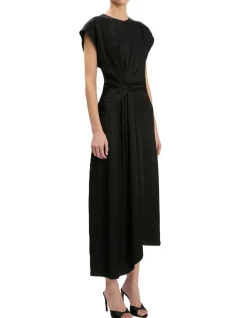 TWIST WAIST DRESS