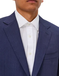 TWO BUTTON CHECK DROP 6 SUIT SET