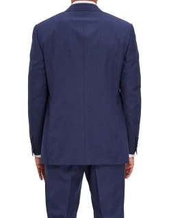 TWO BUTTON CHECK DROP 6 SUIT SET