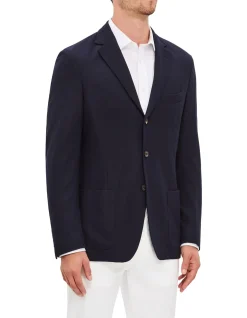 TWO BUTTON SINGLE BREASTED WITH PATCH POCKET JACKET