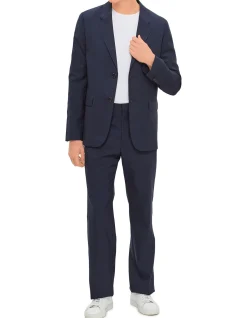 Two Buttons Jacket Classic Fit Dark Coffee