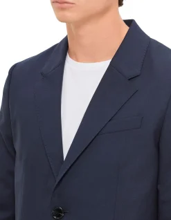 Two Buttons Jacket Classic Fit Dark Coffee