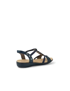 ULOVER W ZR NAVY NAVY SOLE LEATHER ELASTIC