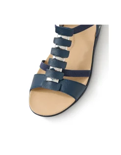 ULOVER W ZR NAVY NAVY SOLE LEATHER ELASTIC