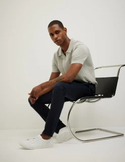 Ultra Slim Cotton-Tencel Chino