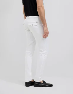 Ultra Slim Cotton-Tencel Chino
