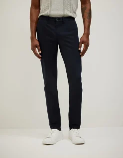 Ultra Slim Cotton-Tencel Chino