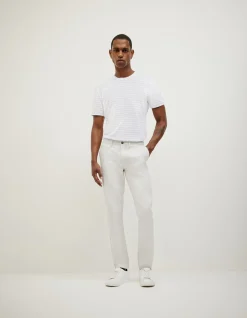 Ultra Slim Cotton-Tencel Chino