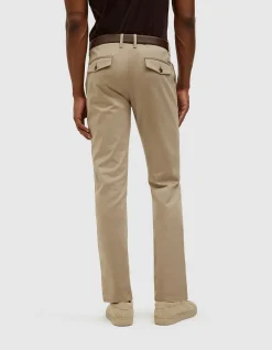 Ultra Slim Cotton-Tencel Chino