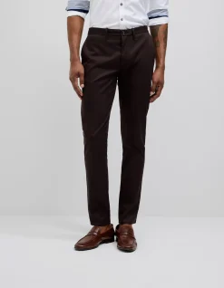 Ultra Slim Cotton-Tencel Chino
