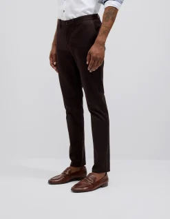 Ultra Slim Cotton-Tencel Chino