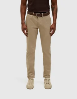 Ultra Slim Cotton-Tencel Chino