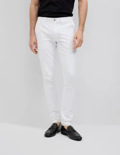 Ultra Slim Cotton-Tencel Chino