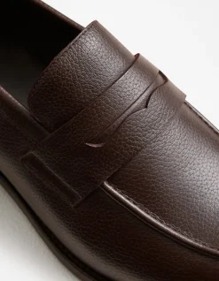 Umber Saddle Loafer