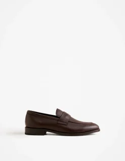 Umber Saddle Loafer
