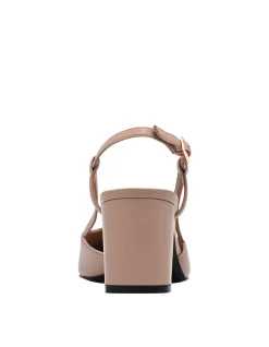 Unda Slingback Heel Ivory