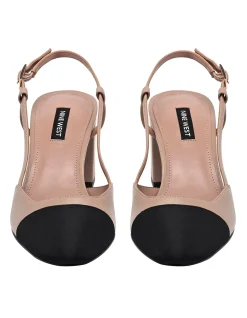 Unda Slingback Heel Ivory