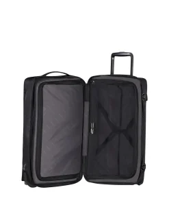 URBAN TRACK WHEELED DUFFLE MEDIUM ASPHALT BLACK