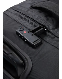 URBAN TRACK WHEELED DUFFLE MEDIUM ASPHALT BLACK