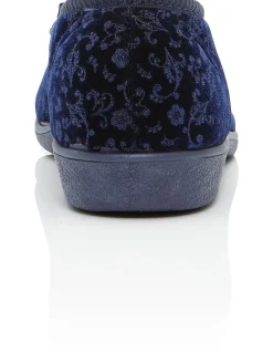 Valarie 2 Printed Scuff Navy