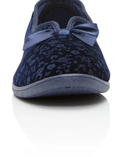 Valarie 2 Printed Scuff Navy