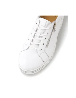 Vamra XF White Silver Leather Sneakers