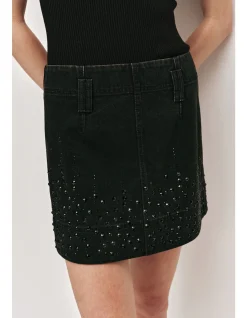 Vanaia Denim Mini Skirt