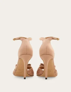 VARA BOW SANDAL WITH CRYSTALS