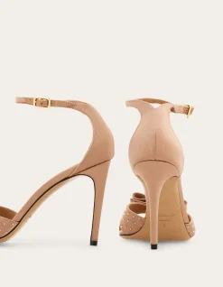 VARA BOW SANDAL WITH CRYSTALS