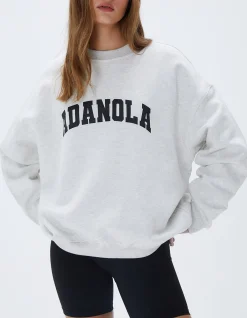 Varsity Oversized Organic Cotton Sweatshirt