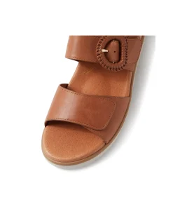 VATCH W ZR TAN ALMOND SOLE LEATHER