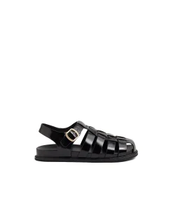 VEFRA Woven Leather Fisherman Sandals