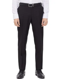 Venezia Trouser Solid 130's Black