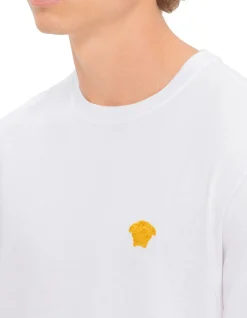 VERSACE T-shirt with Medusa pop Embroidery