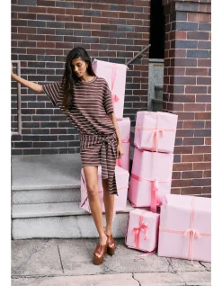 Vesper Tie Waist Mini Dress
