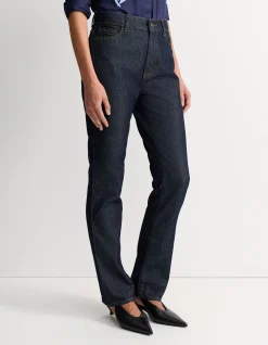 Victoria High Rise Straight Leg Jean