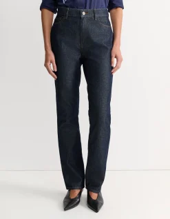 Victoria High Rise Straight Leg Jean