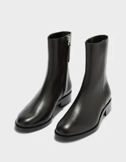 VINCENT LEATHER ANKLE BOOT