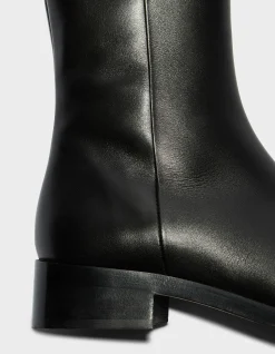 VINCENT LEATHER ANKLE BOOT