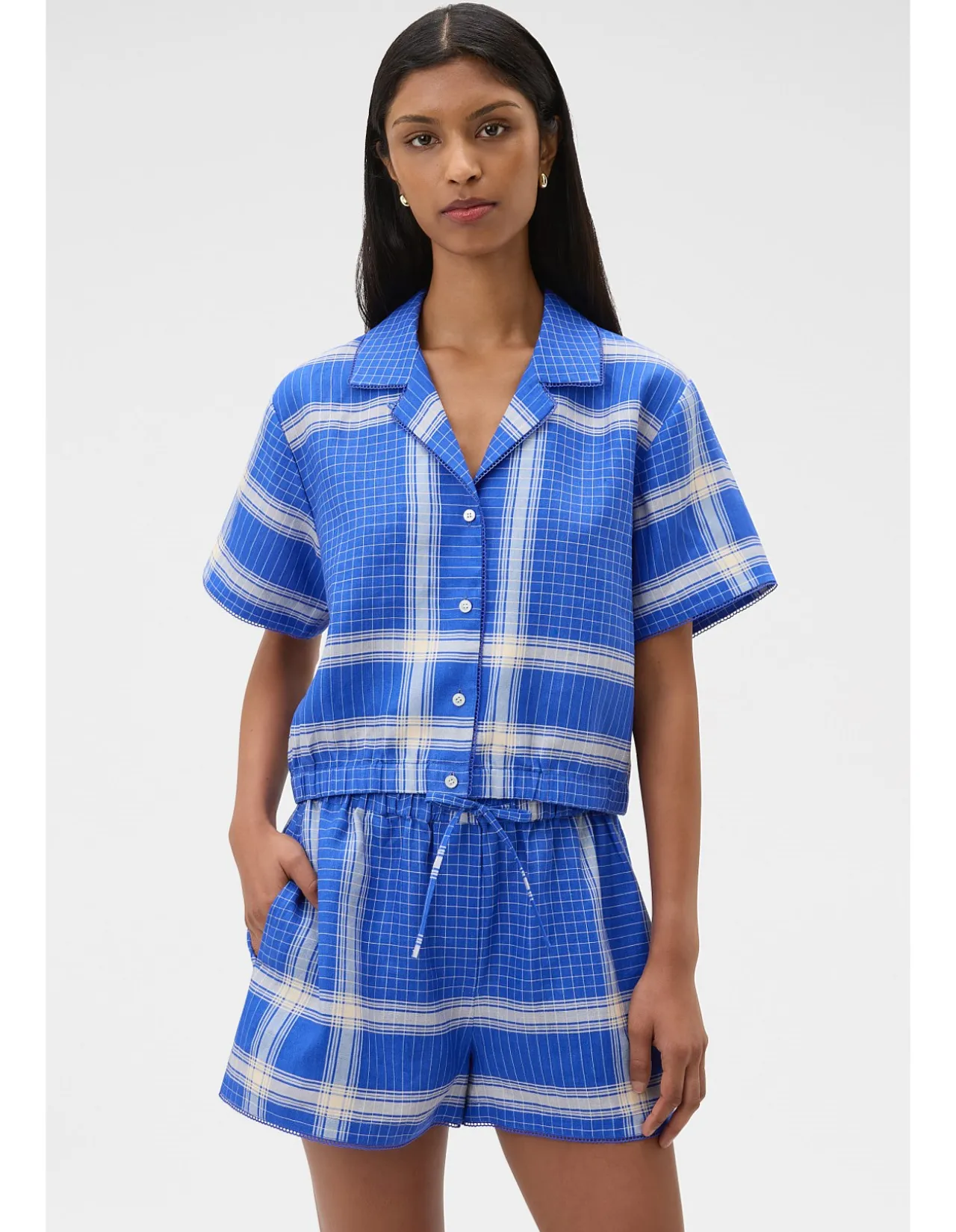 Vintage Check Short