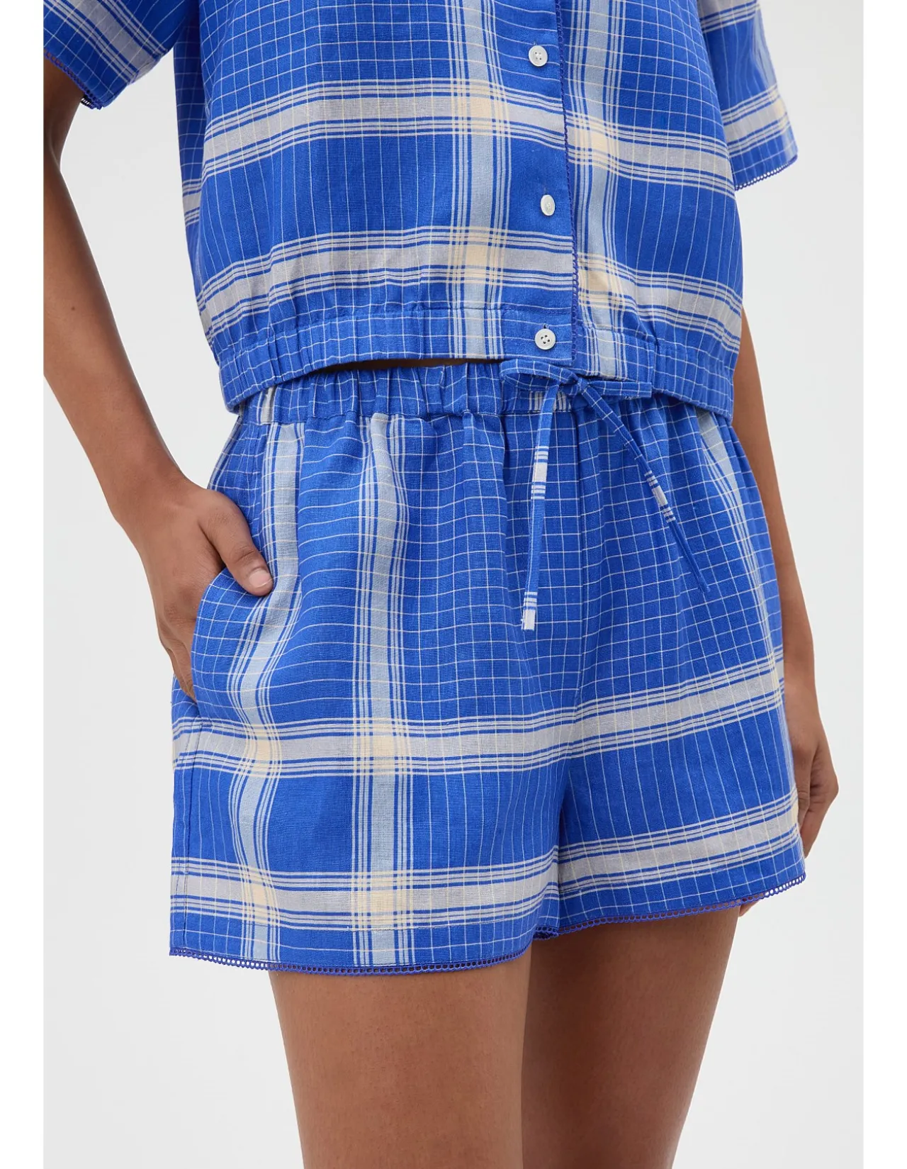 Vintage Check Short