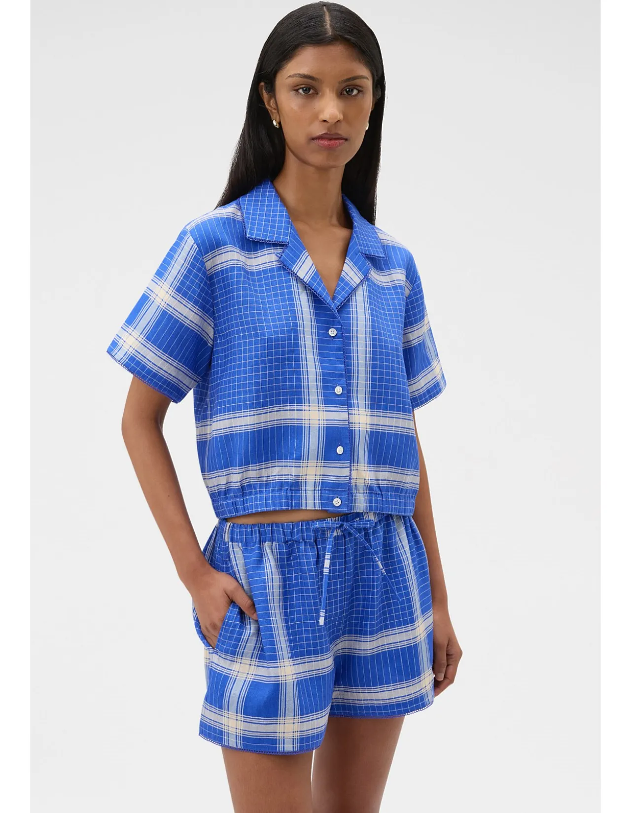 Vintage Check Short