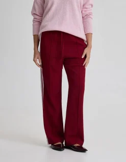VIOLET CONTRAST STRIPE PANTS