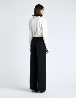 VISCOSE SATIN SHIRT