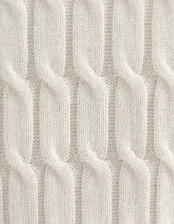 V NECK CABLE TEE