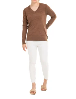 V Neck Merino Sweater