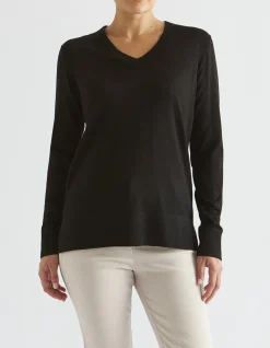 V Neck Merino Sweater