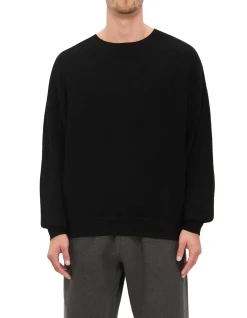WAFFLE CREWNECK 90'S SWEATER