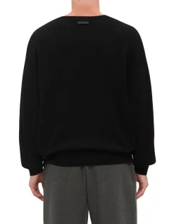 WAFFLE CREWNECK 90'S SWEATER