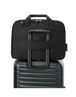 Wagram Dual Compartment Laptop Briefcase